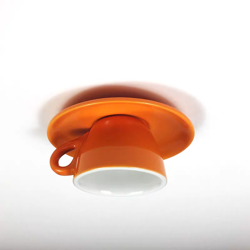 Bedroom And Living Rooms Flush Ceramic Ceiling Light Luna